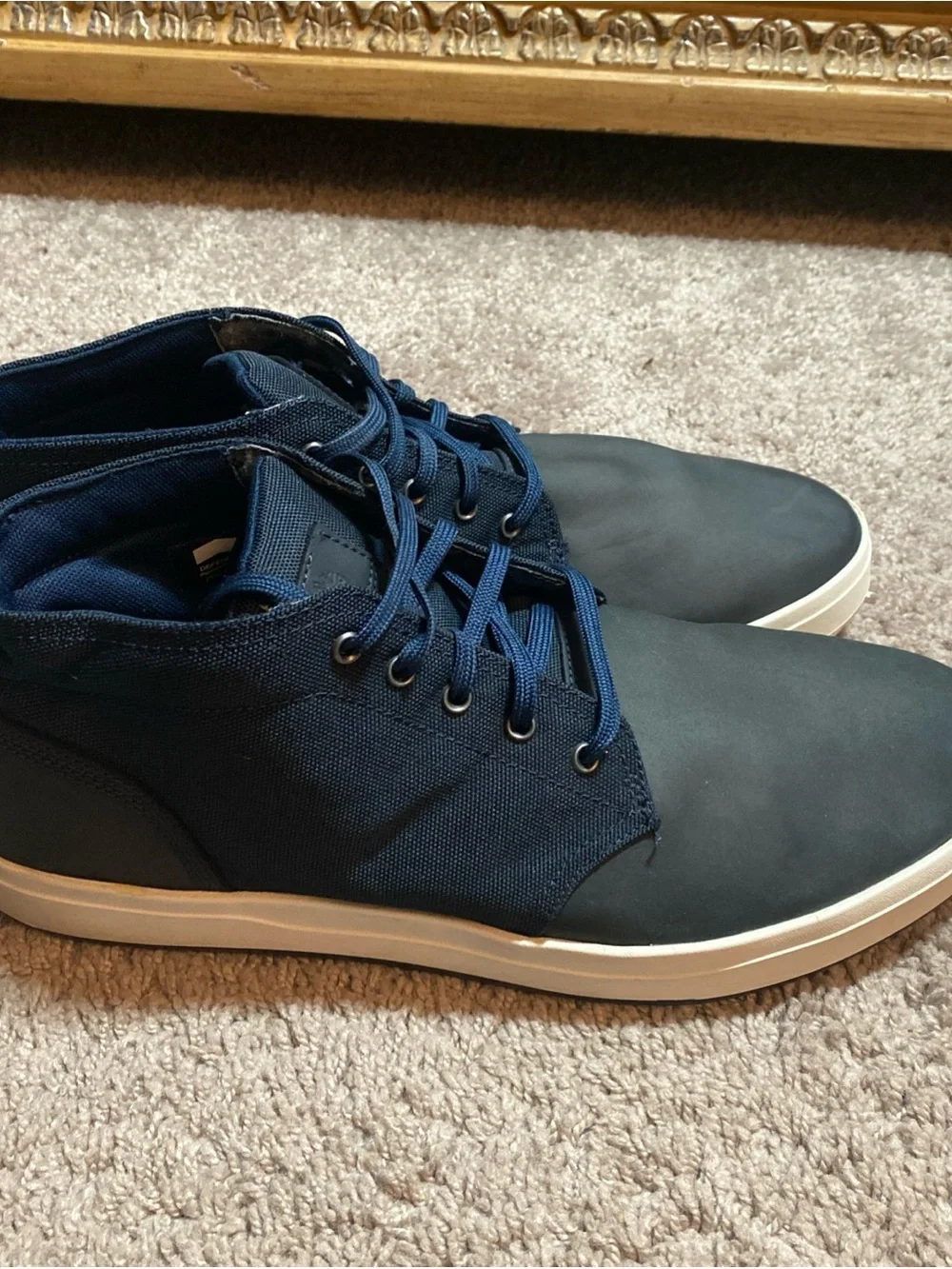 Timberland Navy and Black Men’s Chukka Boots men’s size 13